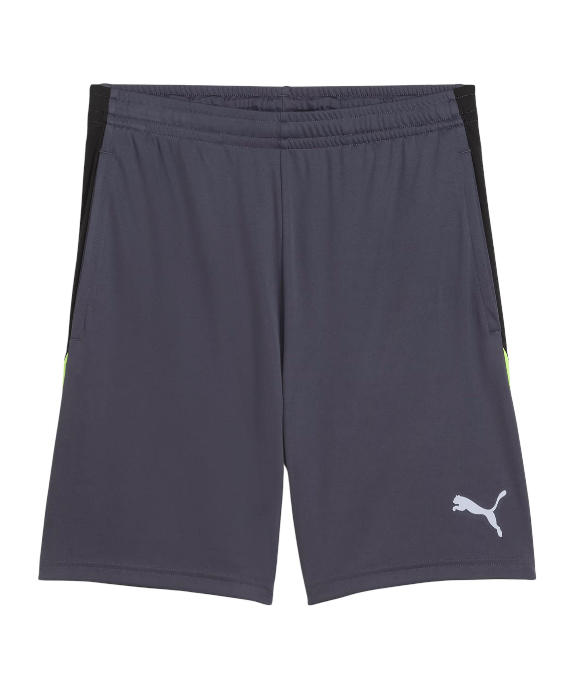 PUMA Short Fu&szlig;ballshorts Herren - grau