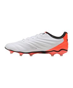 Rückansicht von PUMA KING Pro FG/AG Untamed Weiß Fußballschuhe weiss