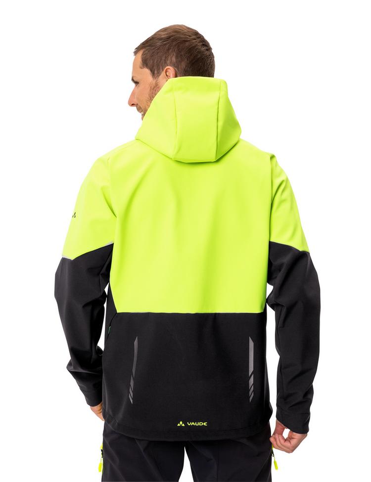 VAUDE VAUDE Men's Qimsa Softshell Jacket Outdoorjacke Herren - neon yellow - 1 | SportScheck