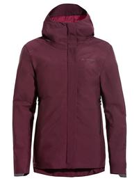 VAUDE Women's Cyclist Warm Rain Jacket Outdoorjacke Damen - cassis