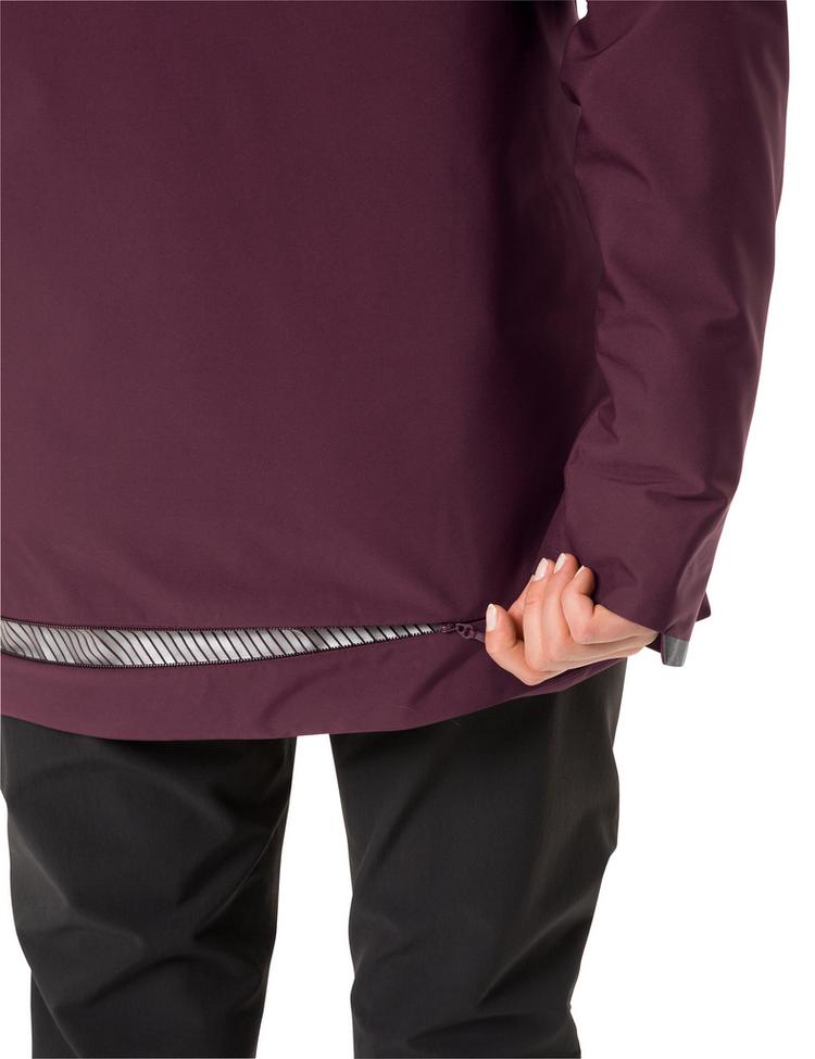 VAUDE VAUDE Women's Cyclist Warm Rain Jacket Outdoorjacke Damen - cassis - 1 | SportScheck