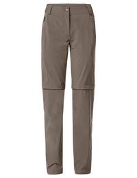 VAUDE Women's Farley Stretch ZO T-Zip Pants II Funktionshose Damen - coconut