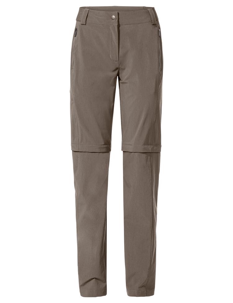 VAUDE VAUDE Women's Farley Stretch ZO T-Zip Pants II Funktionshose Damen - coconut - 0 | SportScheck