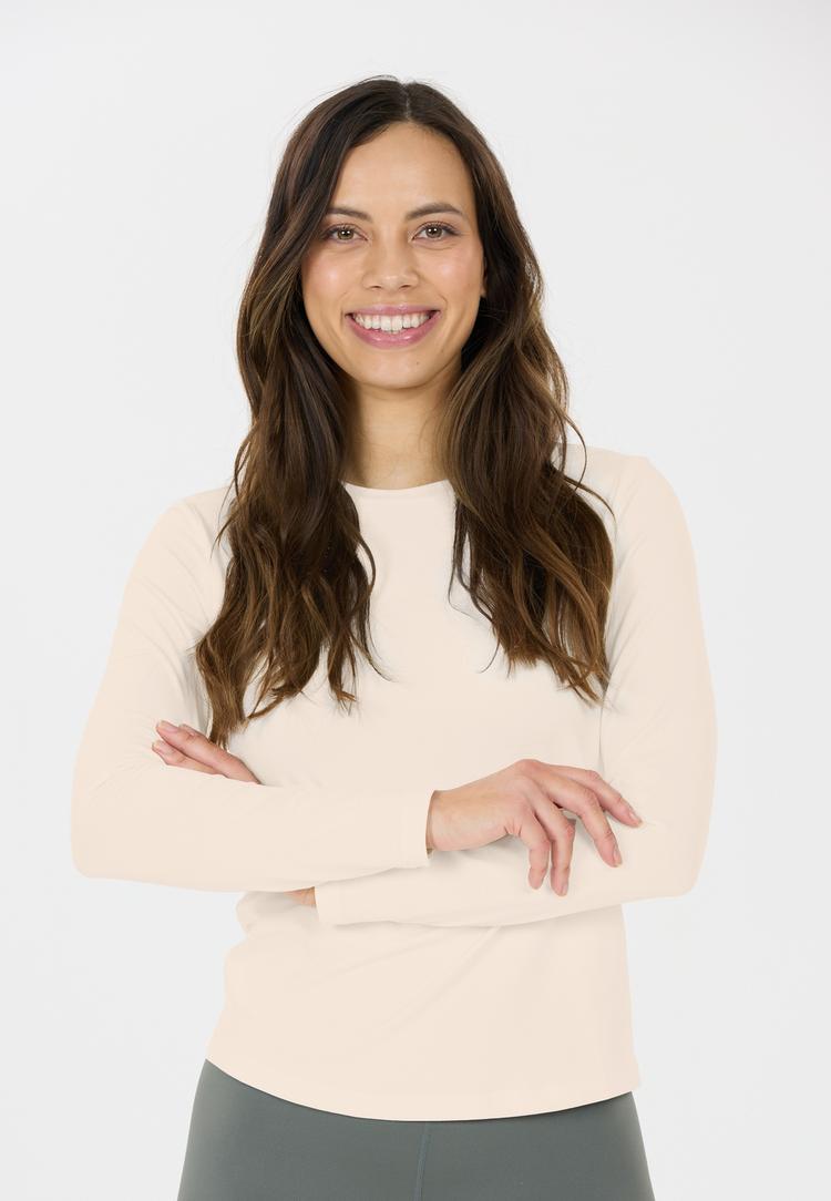 Athlecia Athlecia Miwa Langarmshirt Damen - 1207 Vaporous Gray - 0 | SportScheck