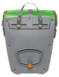 Rückansicht von VAUDE Aqua Back Plus Single Fahrradtasche parrot green