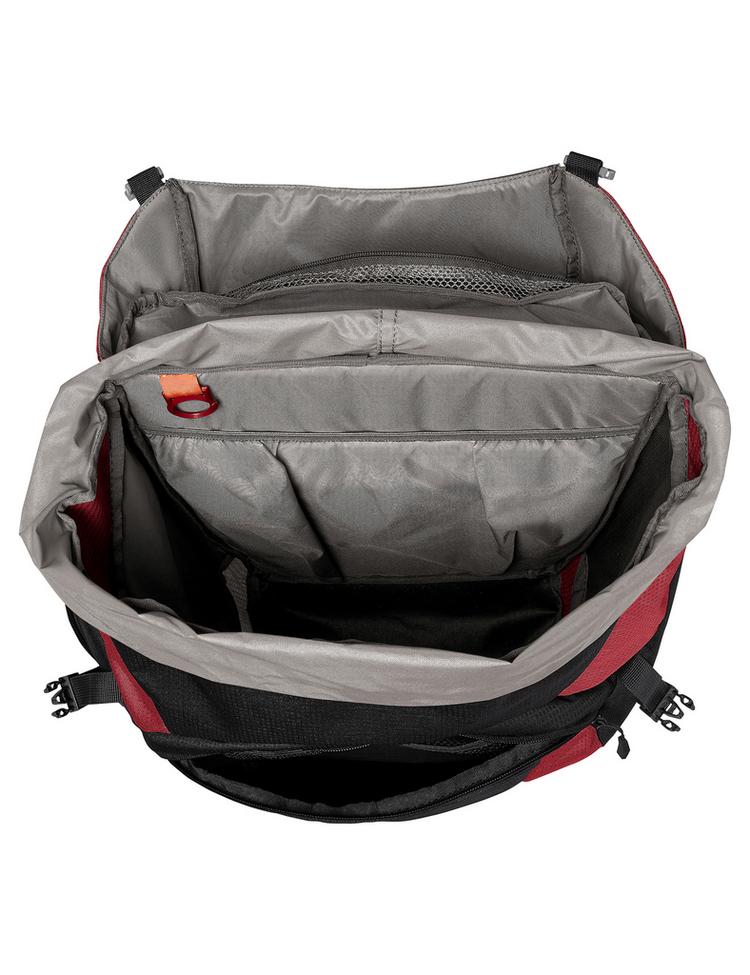 VAUDE VAUDE OnTour Back Fahrradtasche - black/carmine - 0 | SportScheck