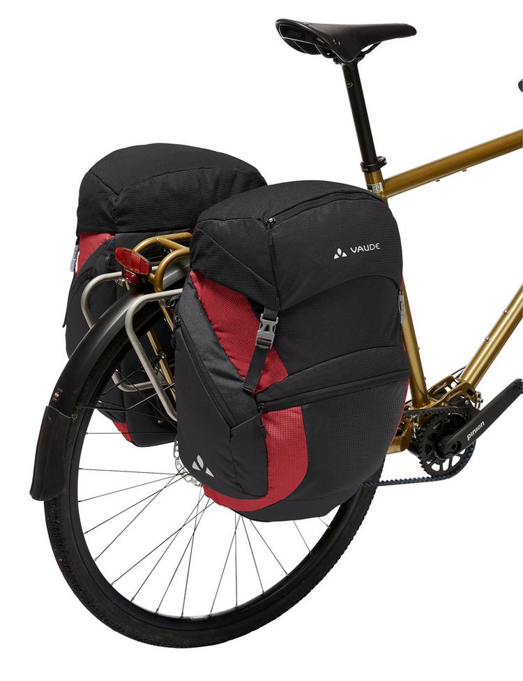 VAUDE VAUDE OnTour Back Fahrradtasche - black/carmine - 3 | SportScheck