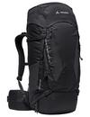 VAUDE Asymmetric 52+8 Wanderrucksack - black