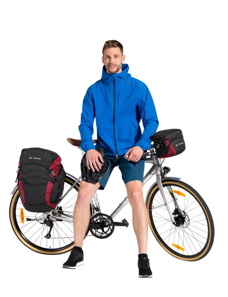 VAUDE VAUDE OnTour Box M (KLICKfix ready) Lenkertasche - black/carmine - 4 | SportScheck