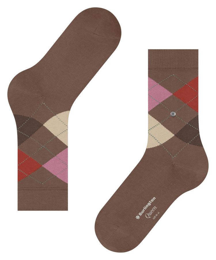 Burlington Burlington Queen Socken Damen - walnut (5022) - 2 | SportScheck