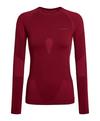 Falke W Longsleeved Shirt w Funktionsshirt Damen - merlot (8117)