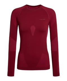 Falke W Longsleeved Shirt w Funktionsshirt Damen merlot (8117)