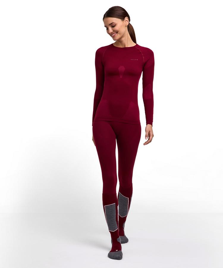 Falke Falke W Longsleeved Shirt w Funktionsshirt Damen - merlot (8117) - 1 | SportScheck