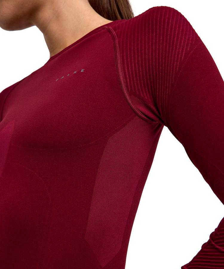 Falke Falke W Longsleeved Shirt w Funktionsshirt Damen - merlot (8117) - 3 | SportScheck