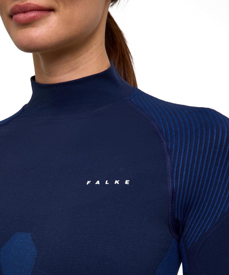 Falke Falke W Longsleeved Shirt Turtleneck w Funktionsshirt Damen - space blue (6116) - 2 | SportScheck