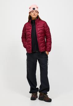 Rückansicht von Peak Performance W Helium Down Jacket Daunenjacke Damen weinrot