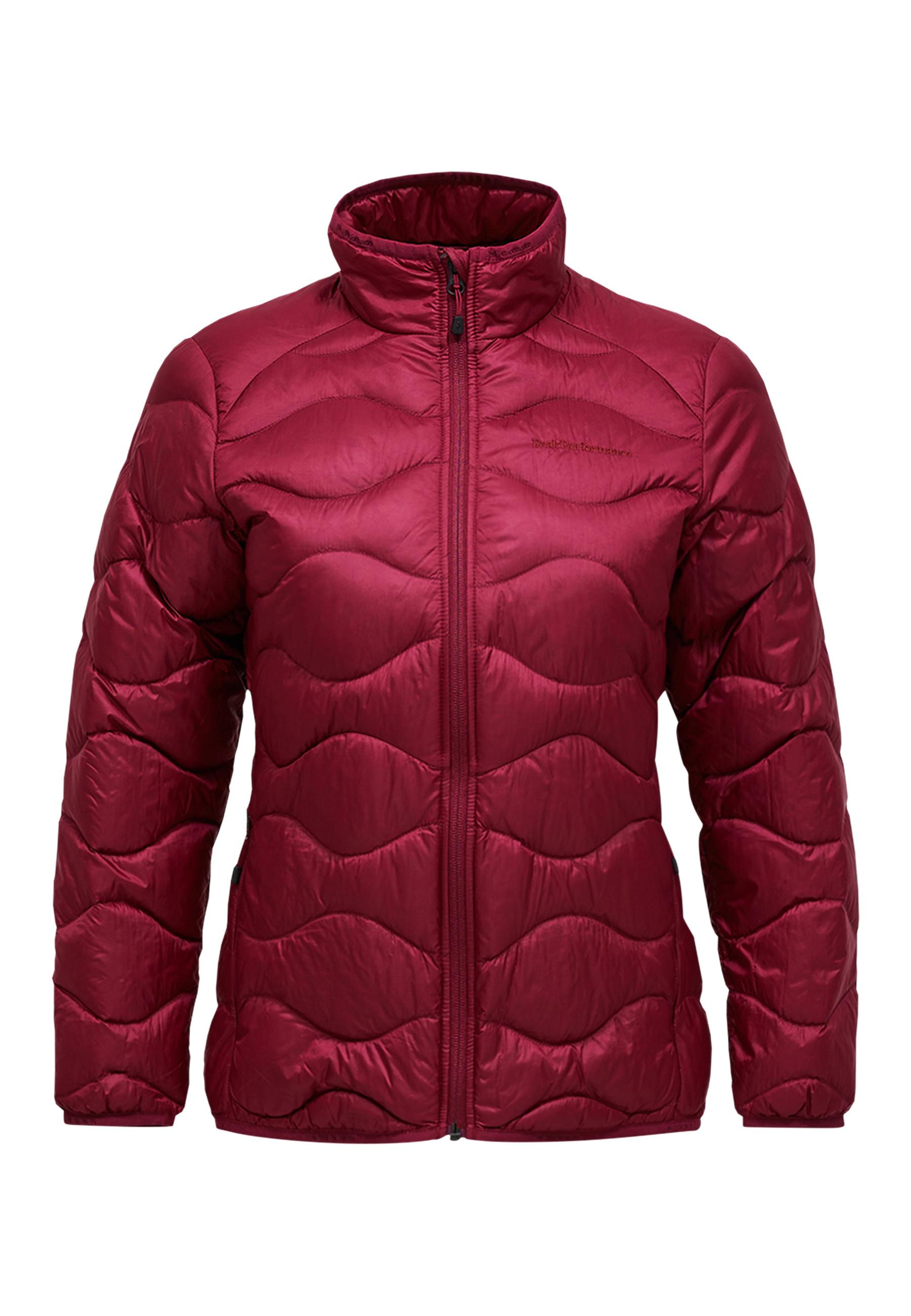 Peak Performance W Helium Down Jacket Daunenjacke Damen - weinrot