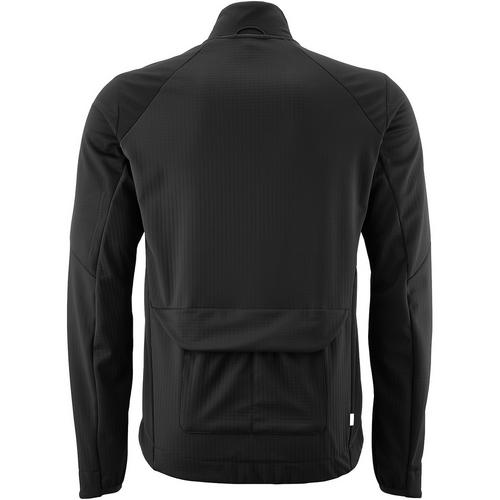 Rückansicht von Gonso Trail Fahrradjacke Herren Schwarz01104