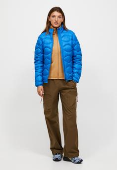 Rückansicht von Peak Performance W Helium Down Jacket Daunenjacke Damen azurblau