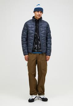 Rückansicht von Peak Performance M Helium Down Jacket Daunenjacke Herren DUNKELGRAU