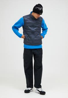 Rückansicht von Peak Performance M Helium Down Vest Daunenweste Herren DUNKELGRAU