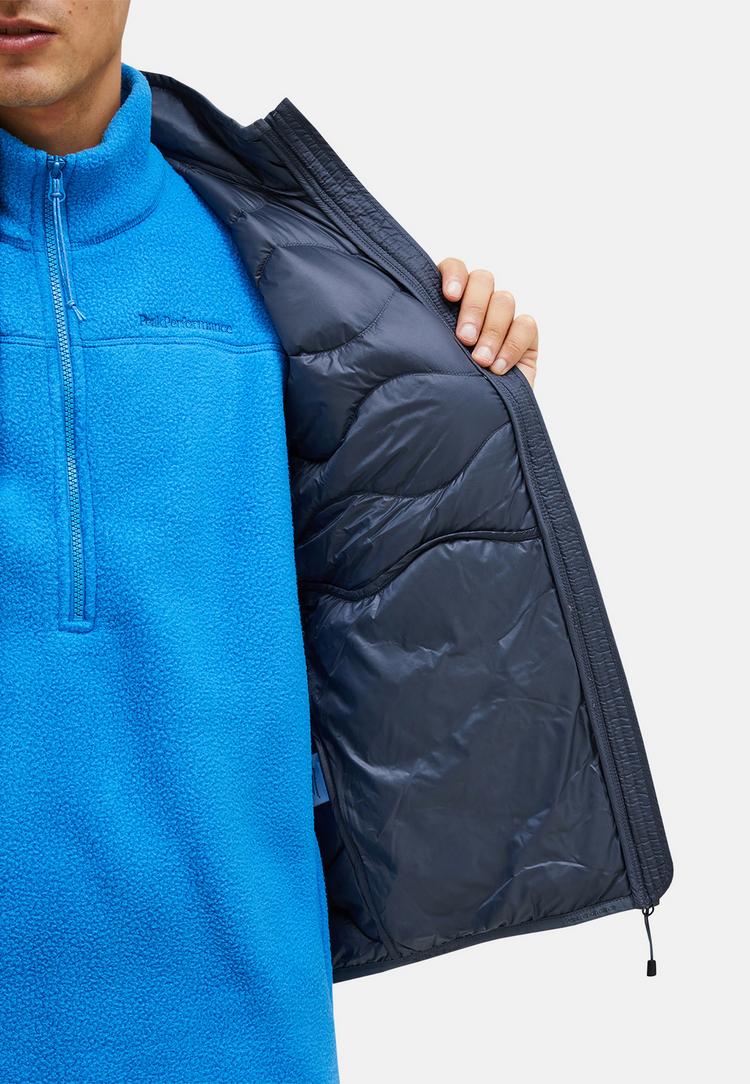 Peak Performance Peak Performance M Helium Down Vest Daunenweste Herren - dunkelgrau - 0 | SportScheck