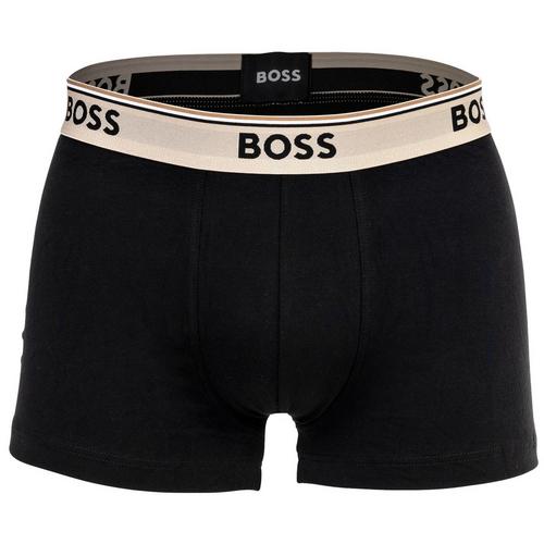 Rückansicht von Boss Boxershort Hipster Herren Schwarz/Grau/Blau