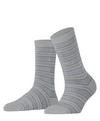 Falke Stripe Uniform SO Socken Damen - silver (3203)