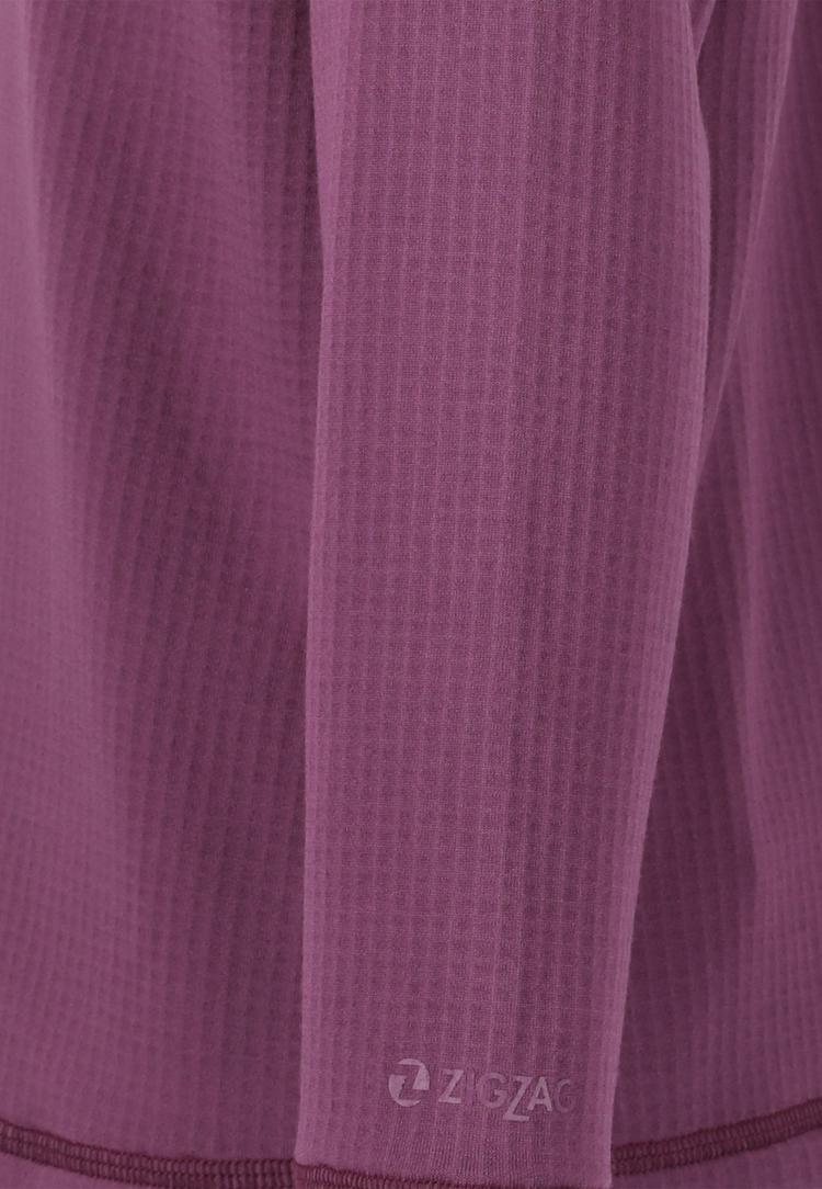 ZigZag ZigZag Irwin Langarmshirt Kinder - 4078 Dark Purple - 0 | SportScheck