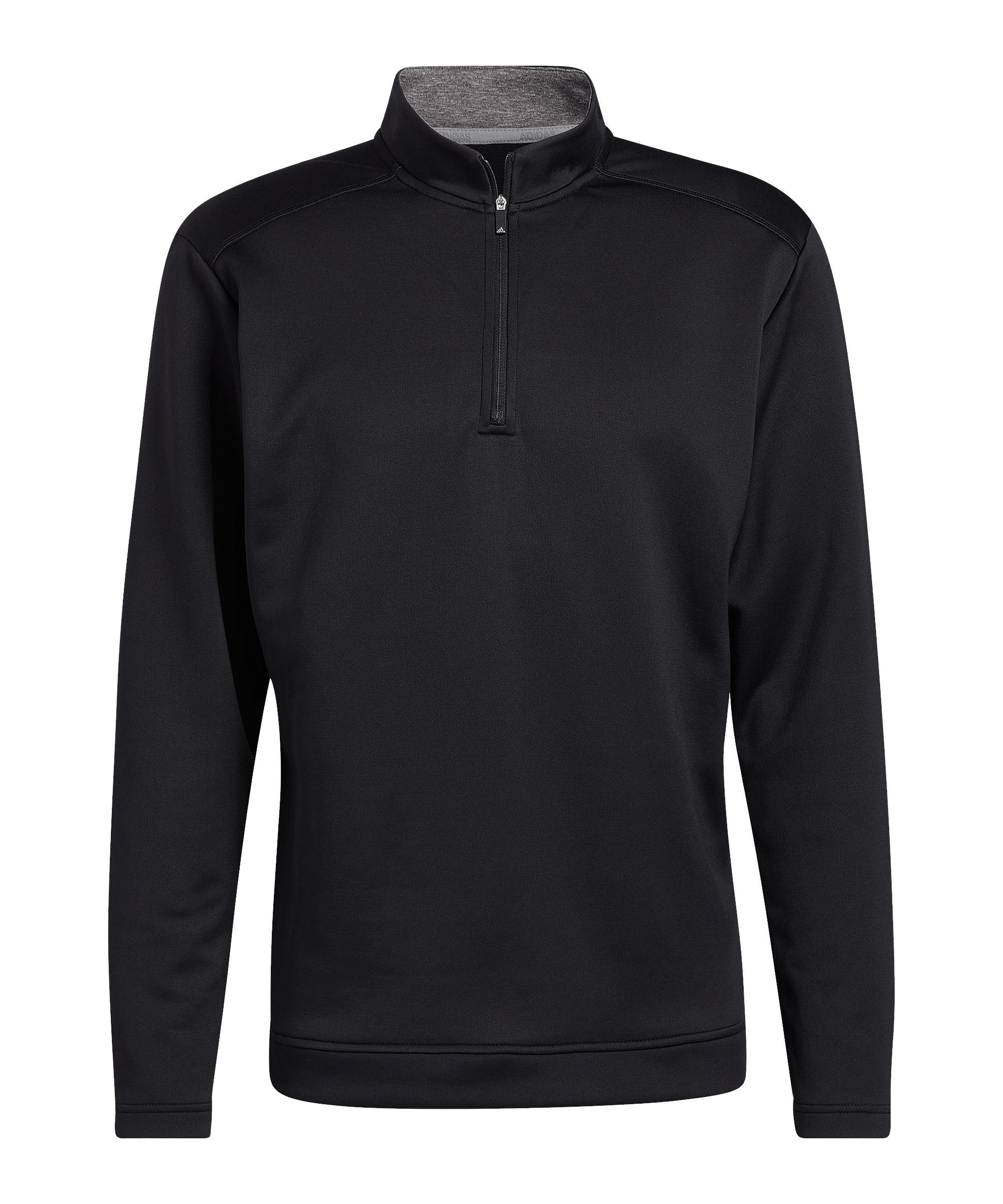 adidas Club Golf HalfZip Sweatshirt Funktionssweatshirt Herren - schwarz