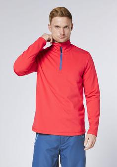 Rückansicht von Chiemsee Fleecepullover Fleecepullover Herren 18-1762 Hibiscus