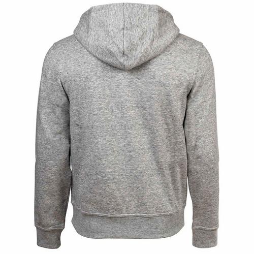 Rückansicht von CHAMPION Sweatjacke Sweatjacke Herren Hellgrau