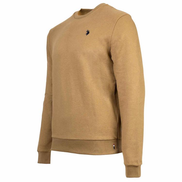 U.S. Polo Assn. U.S. Polo Assn. Sweatshirt Sweatshirt Herren - Beige - 1 | SportScheck