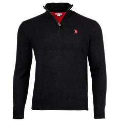 U.S. Polo Assn. Strickpullover Strickpullover Herren Schwarz