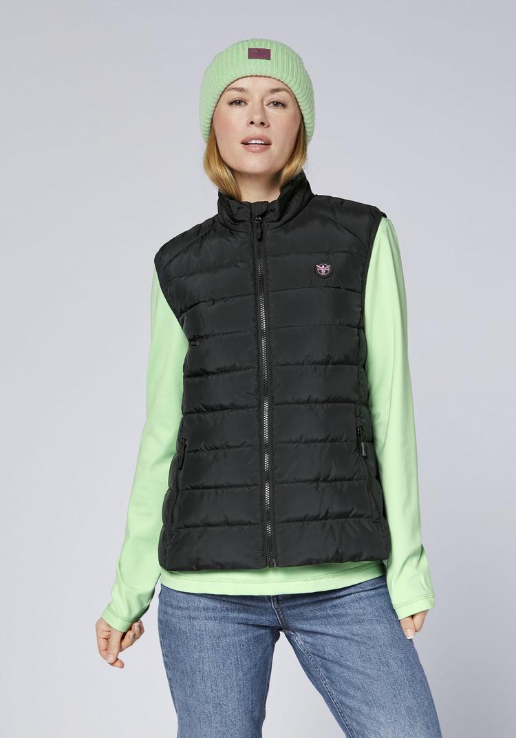 Chiemsee Chiemsee Weste Outdoorweste Damen - 19-3911 Black Beauty - 0 | SportScheck