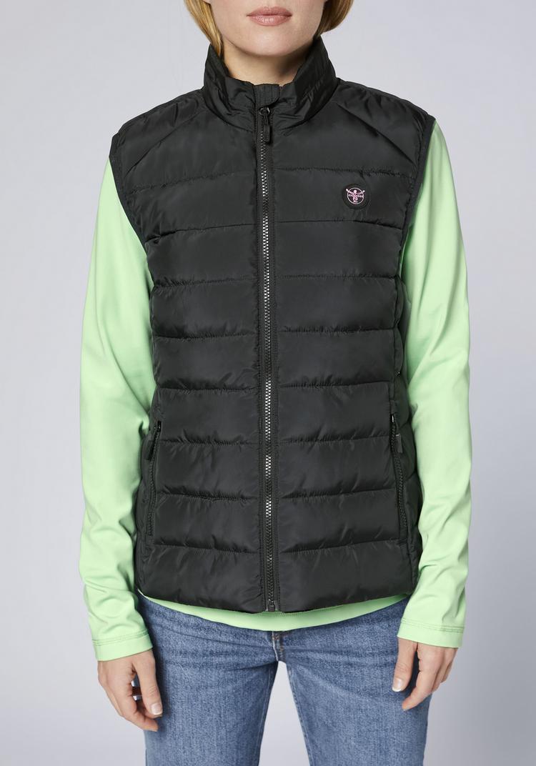 Chiemsee Chiemsee Weste Outdoorweste Damen - 19-3911 Black Beauty - 4 | SportScheck