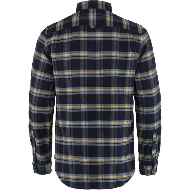 FJ&Auml;LLR&Auml;VEN FJ&Auml;LLR&Auml;VEN &Ouml;vik Heavy Flannel Langarmshirt Herren - Marine - 0 | SportScheck