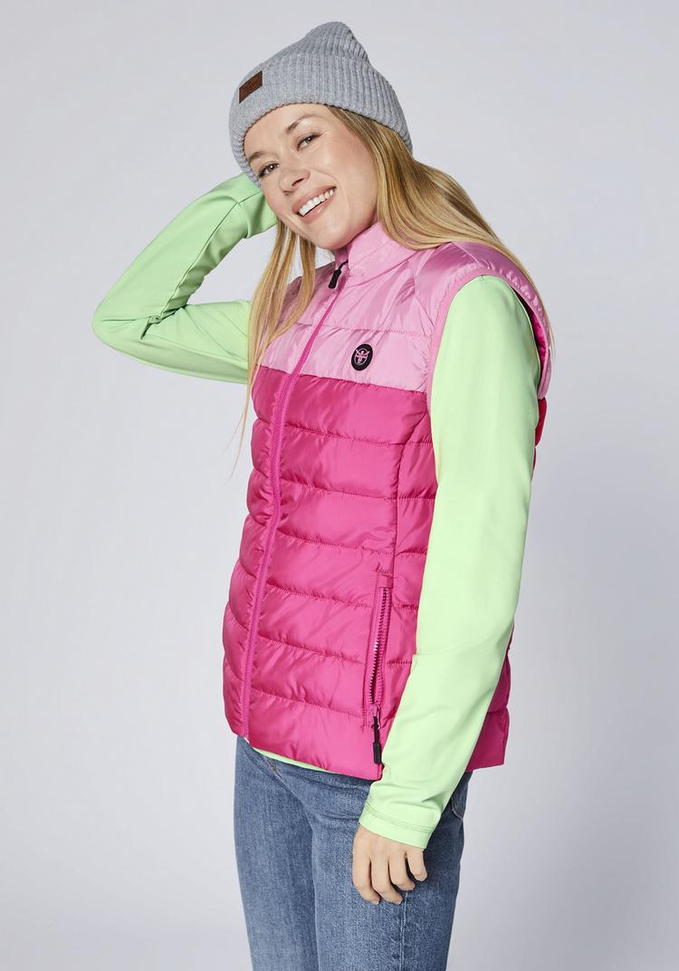 Chiemsee Chiemsee Weste Outdoorweste Damen - 18-2143 Beetroot Purple - 3 | SportScheck