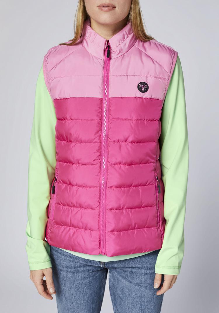 Chiemsee Chiemsee Weste Outdoorweste Damen - 18-2143 Beetroot Purple - 4 | SportScheck