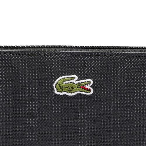 Rückansicht von Lacoste Geldbörse Geldbeutel Damen Schwarz