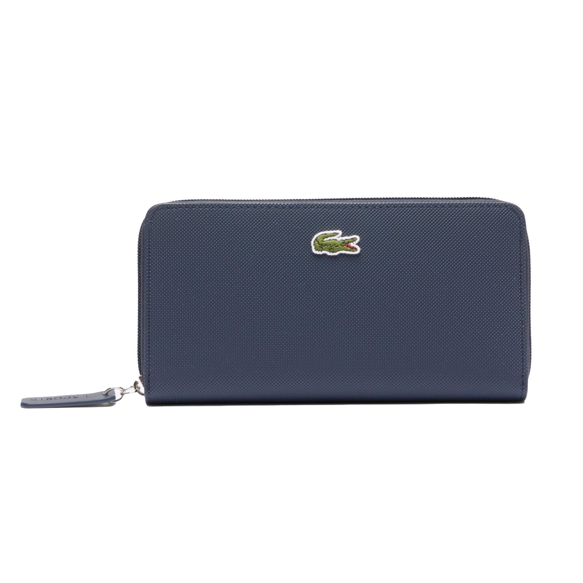 Lacoste Geldb&ouml;rse Geldbeutel Damen - Dunkelblau