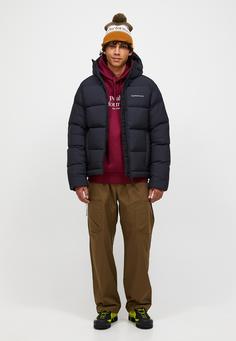 Rückansicht von Peak Performance Daunenjacke Herren BLACK