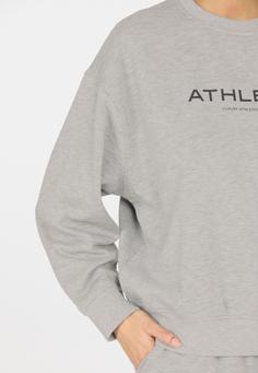 Rückansicht von Athlecia Atkins Sweatshirt Damen 1005 Light Grey Melange