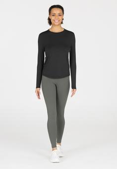 Rückansicht von Athlecia Miwa Langarmshirt Damen 1001 Black