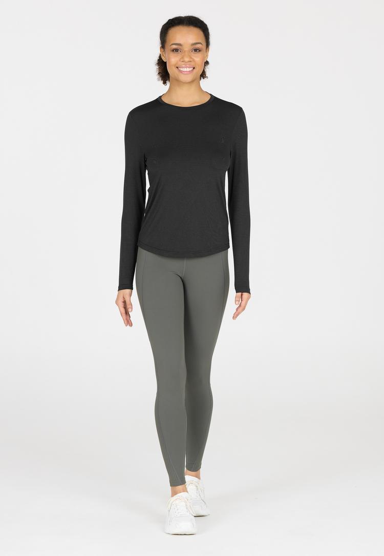 Athlecia Athlecia Miwa Langarmshirt Damen - 1001 Black - 0 | SportScheck