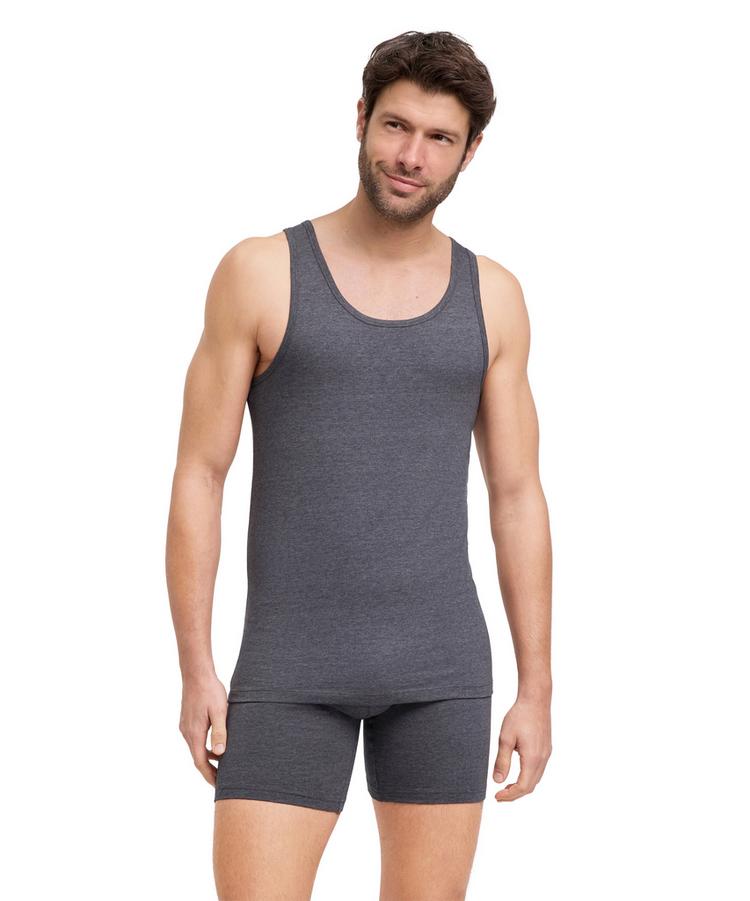 Falke Falke UW Tank Top CO/EL m Funktionstop Herren - dark grey -heather (3278) - 0 | SportScheck