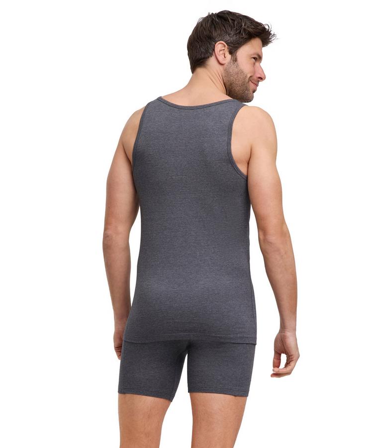 Falke Falke UW Tank Top CO/EL m Funktionstop Herren - dark grey -heather (3278) - 0 | SportScheck