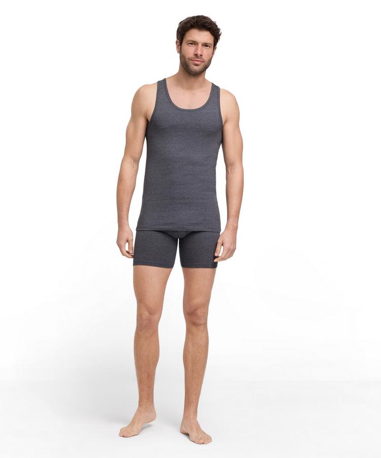 Falke Falke UW Tank Top CO/EL m Funktionstop Herren - dark grey -heather (3278) - 2 | SportScheck