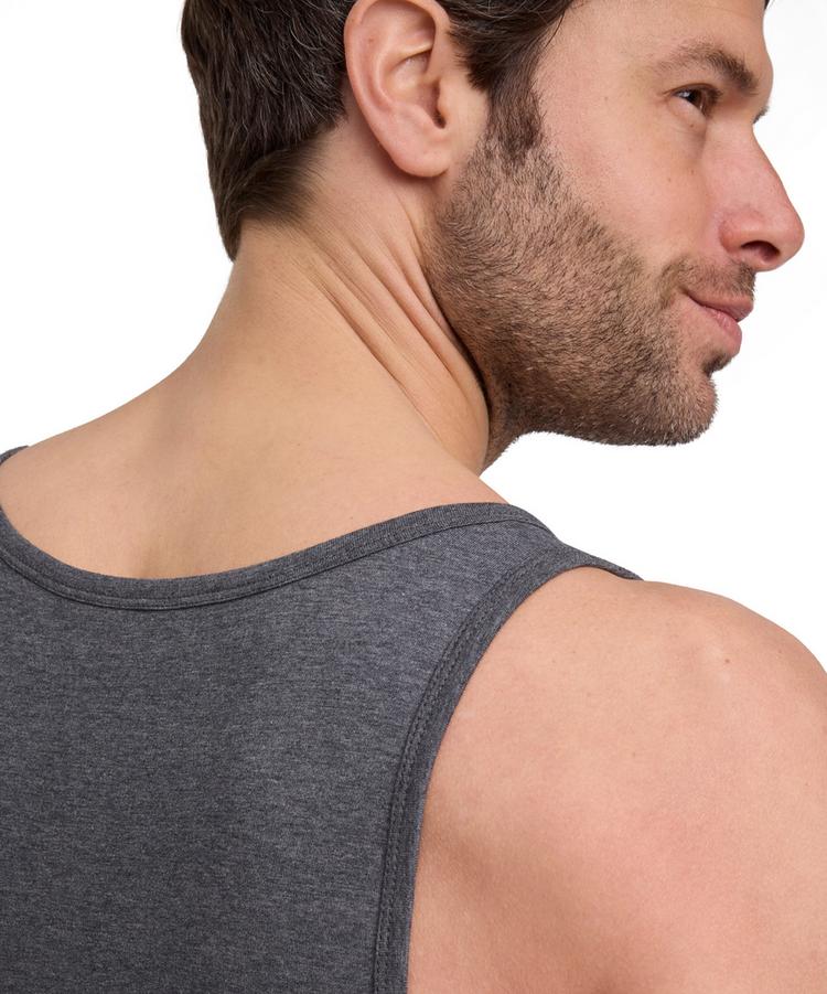 Falke Falke UW Tank Top CO/EL m Funktionstop Herren - dark grey -heather (3278) - 3 | SportScheck