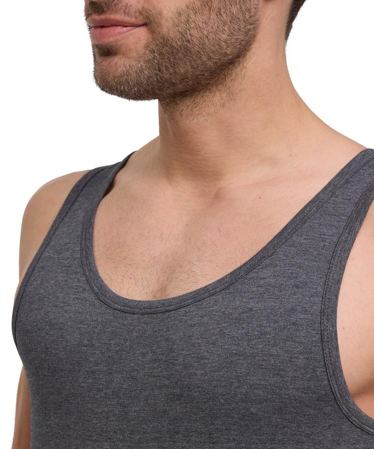 Falke Falke UW Tank Top CO/EL m Funktionstop Herren - dark grey -heather (3278) - 4 | SportScheck
